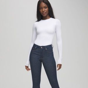 NWT Good American Always Fits jeans in deep blue